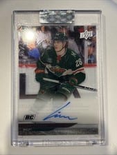 2024-25 Upper Deck Clear Cut Base Set Liam Ohgren #CC-LO card