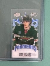 2024-25 Upper Deck Ice Ice Premieres Minis Liam Ohgren #MP-LO card