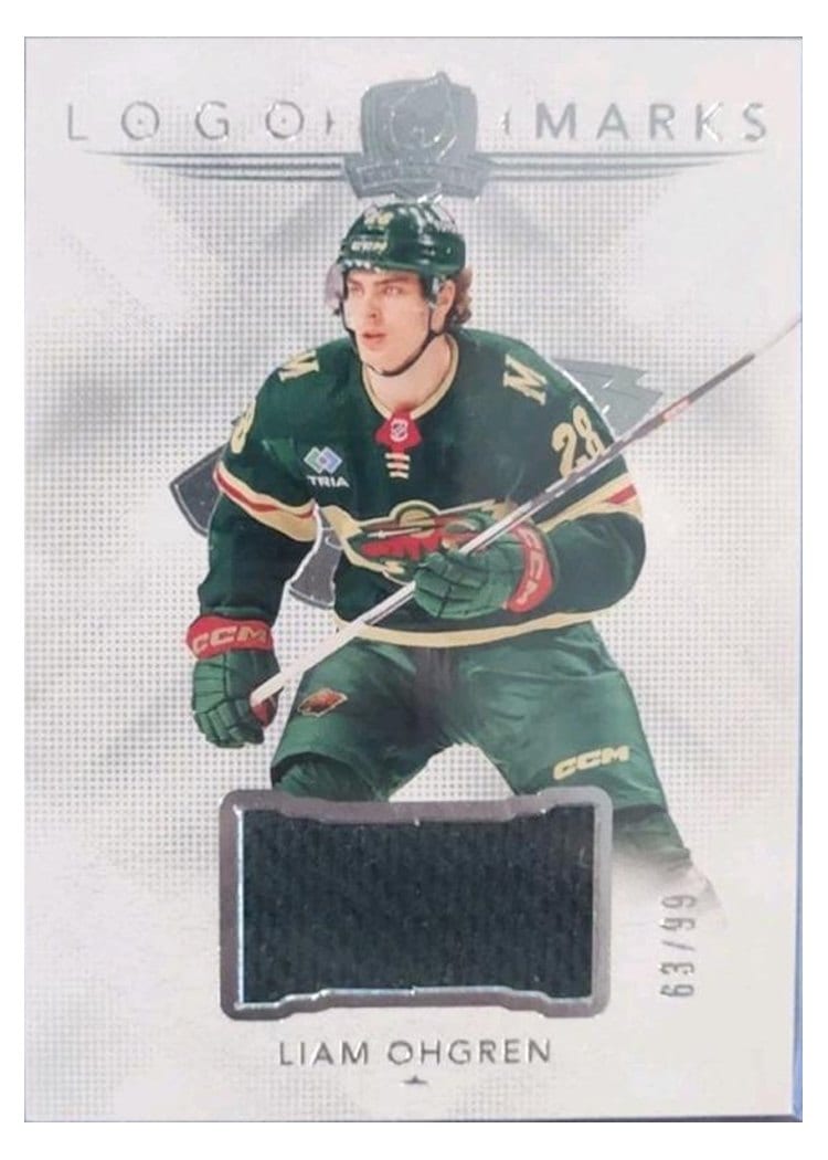 2024-25 Upper Deck The Cup Logomarks Liam Ohgren #LM-LO card