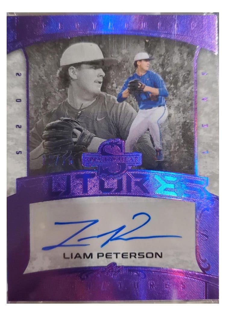2025 Leaf Spectacular Baseball Spectacular Futures Liam Peterson #SF-LP1 card
