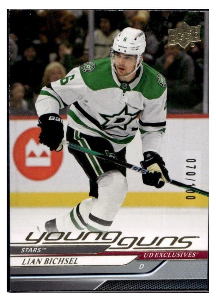 2024-25 Upper Deck Base Set Lian Bichsel #704 card