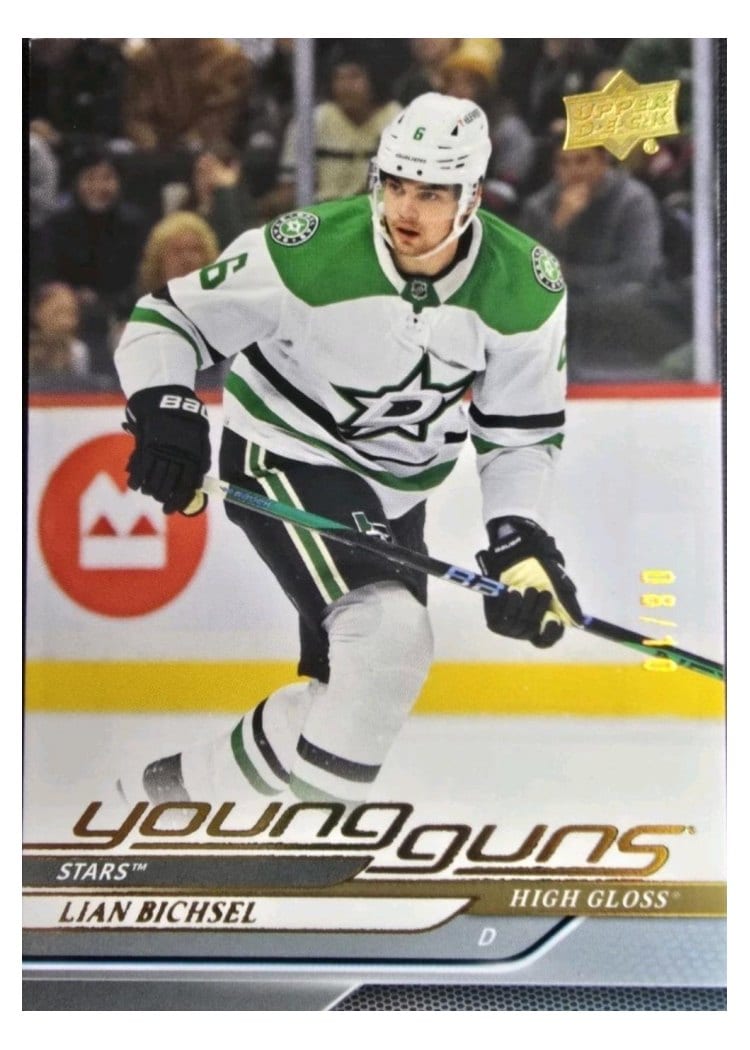2024-25 Upper Deck Base Set Lian Bichsel #704 card