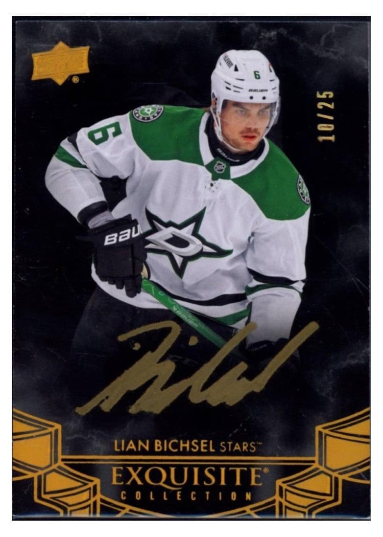 2024 Upper Deck The Cup Exquisite Collection Black Lian Bichsel #EB-26 card
