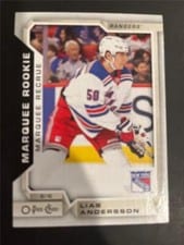 2018 O-Pee-Chee Lias Andersson #520 card