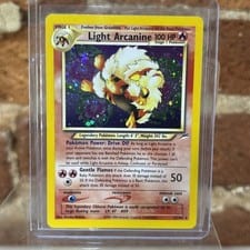 2002 Neo Destiny Light Arcanine #12 card