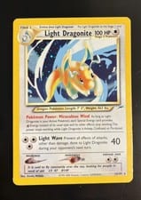 2002 Neo Destiny Light Dragonite #14 card