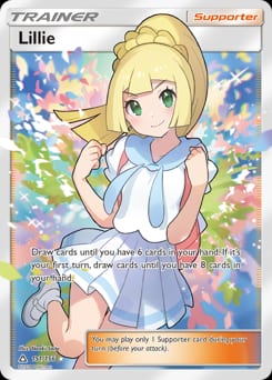 2018 Ultra Prism Lillie #151 card
