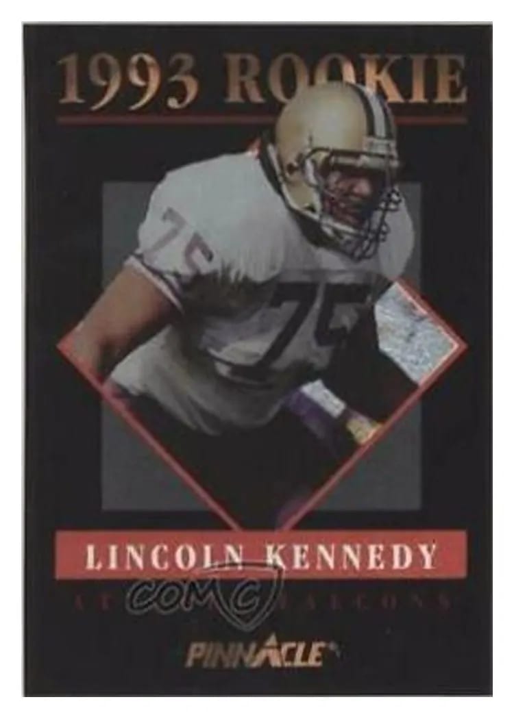 1993 Pinnacle Rookies Lincoln Kennedy #6 card