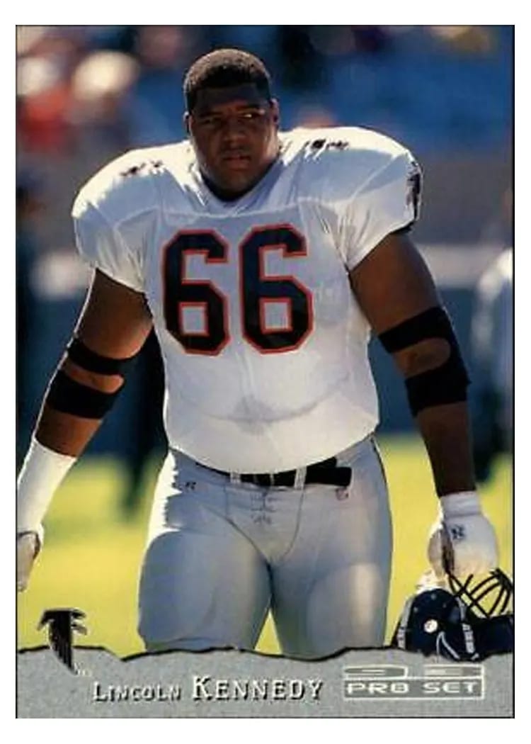 1993 Pro Set Lincoln Kennedy #66 card