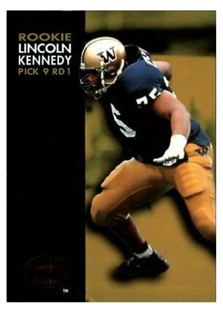 1993 Skybox Premium Lincoln Kennedy #61 card
