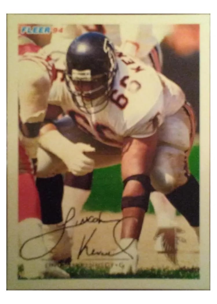 1994 Fleer Lincoln Kennedy #27 card