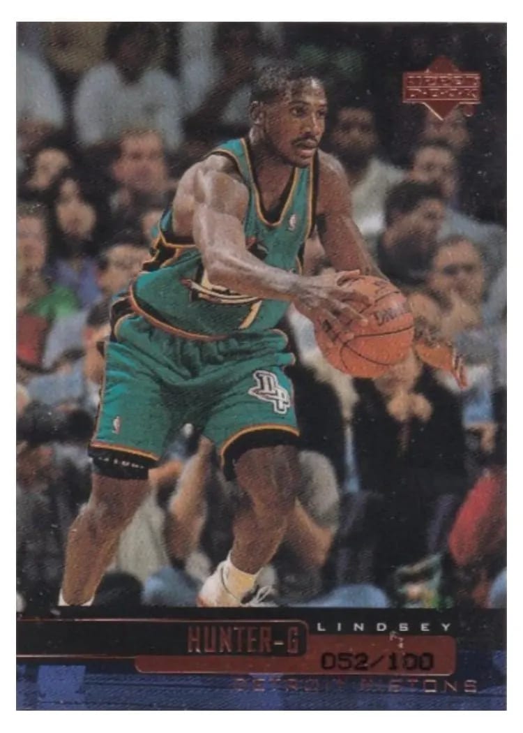 1999 Upper Deck Lindsey Hunter UD Exclusives #36 card
