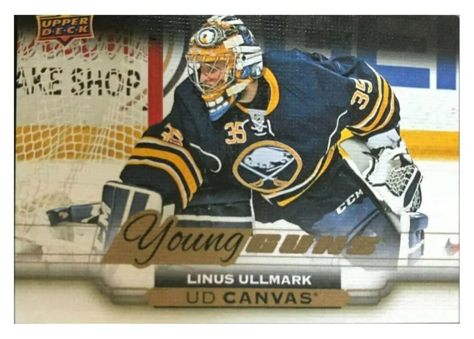 2015 Upper Deck Canvas Linus Ullmark #C217 card