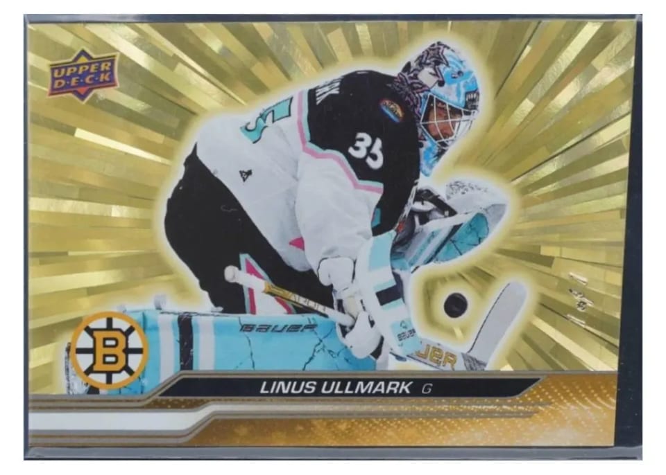 2023-24 Upper Deck Base Set Linus Ullmark #664 card