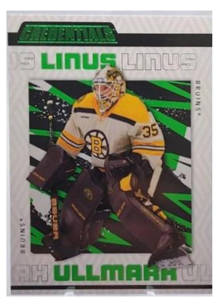 2023-24 Upper Deck Credentials Base Set Linus Ullmark #5 card