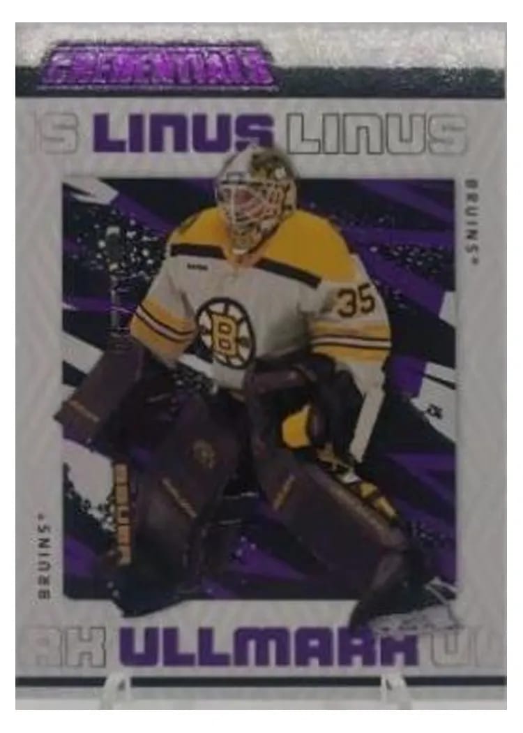 2023-24 Upper Deck Credentials Base Set Linus Ullmark #5 card