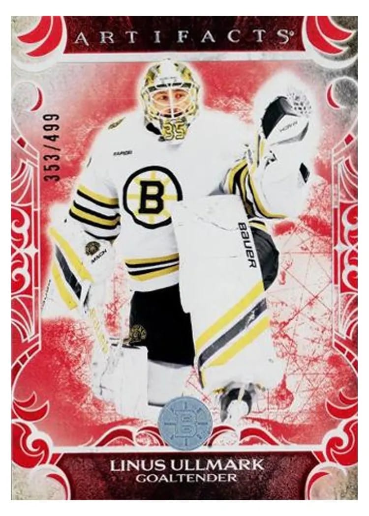 2024-25 Upper Deck Artifacts Base Set Linus Ullmark #7 card