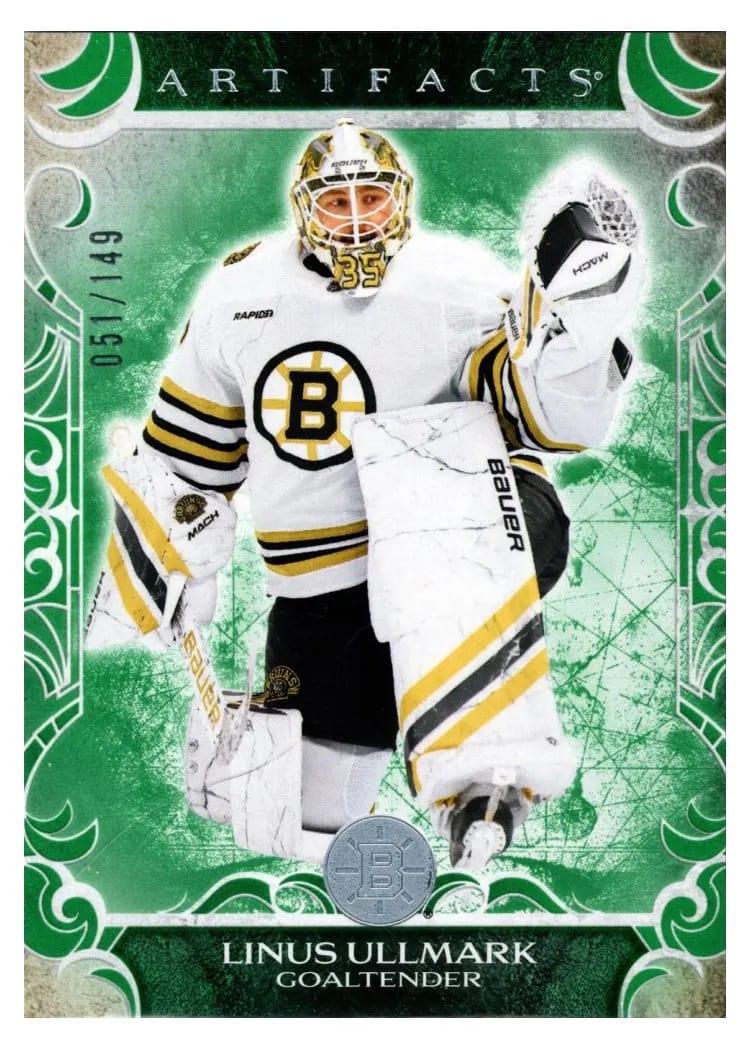 2024-25 Upper Deck Artifacts Base Set Linus Ullmark #7 card
