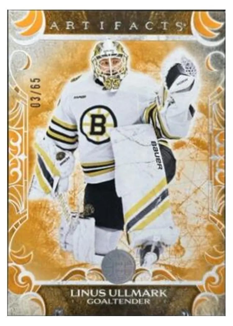 2024-25 Upper Deck Artifacts Base Set Linus Ullmark #7 card
