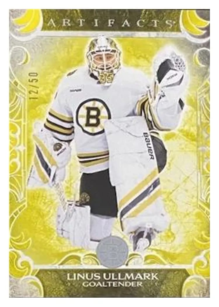 2024-25 Upper Deck Artifacts Base Set Linus Ullmark #7 card