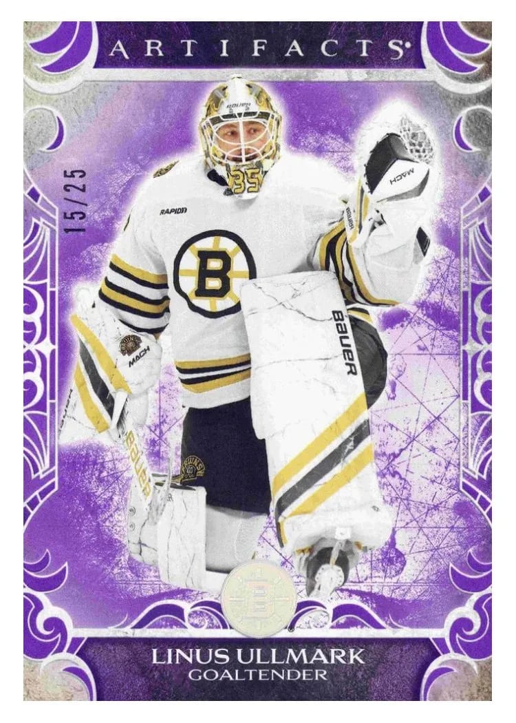 2024-25 Upper Deck Artifacts Base Set Linus Ullmark #7 card