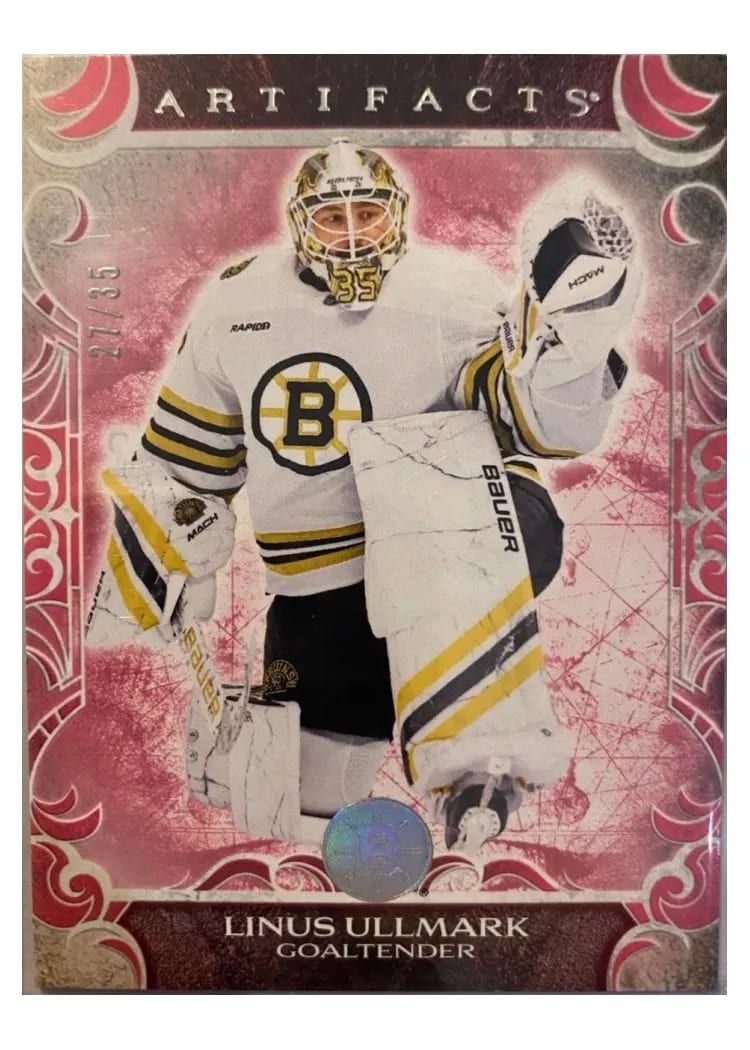 2024-25 Upper Deck Artifacts Base Set Linus Ullmark #7 card