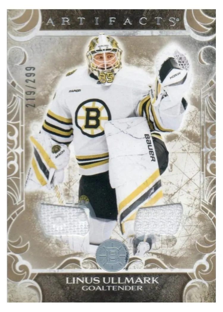 2024-25 Upper Deck Artifacts Base Set Linus Ullmark #7 card