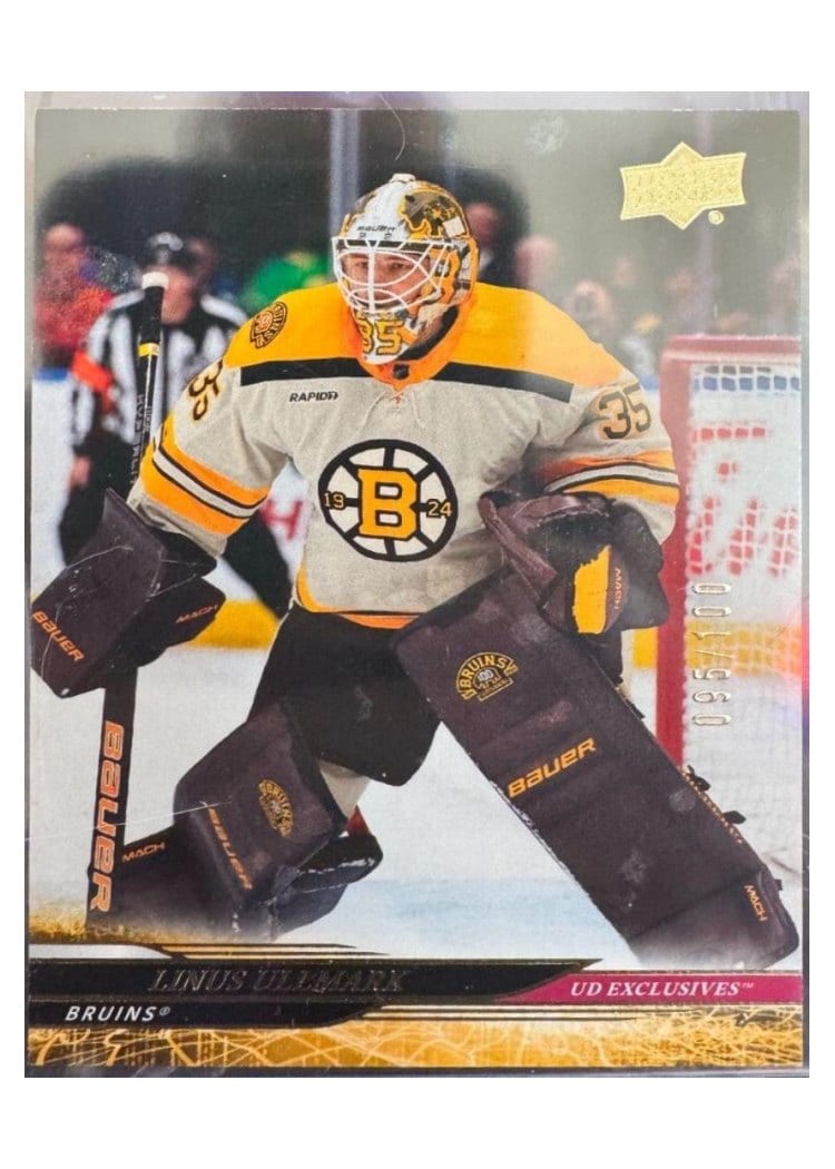 2024-25 Upper Deck Base Set Linus Ullmark #18 card