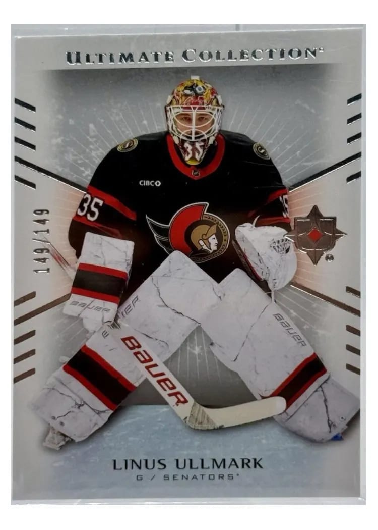2025 Upper Deck Ultimate Collection Linus Ullmark #4 card