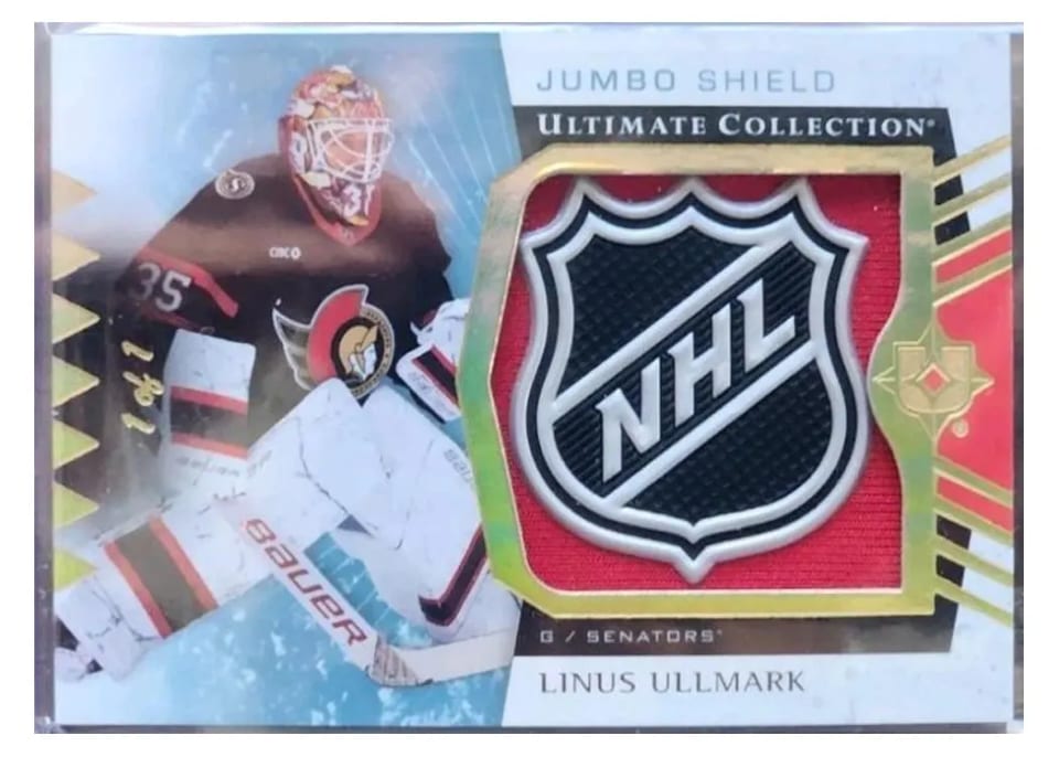 2025 Upper Deck Ultimate Collection Linus Ullmark #4 card