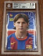 2004 Panini Sports Mega Cracks Barca Lionel Messi #35 card