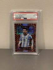 2017 Panini Select Lionel Messi Checkerboard #76 card