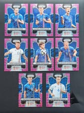 2018 Panini Prizm World Cup Lionel Messi Pink Lazer #1 card