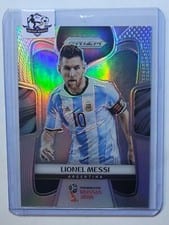 2018 Panini Prizm World Cup Lionel Messi Silver Prizm #1 card