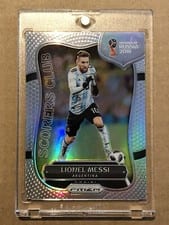 2018 Panini Prizm World Cup Scorers Club Lionel Messi Silver Prizm #SC-1 card