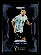 2022 Panini Prizm World Cup Lionel Messi #7 card
