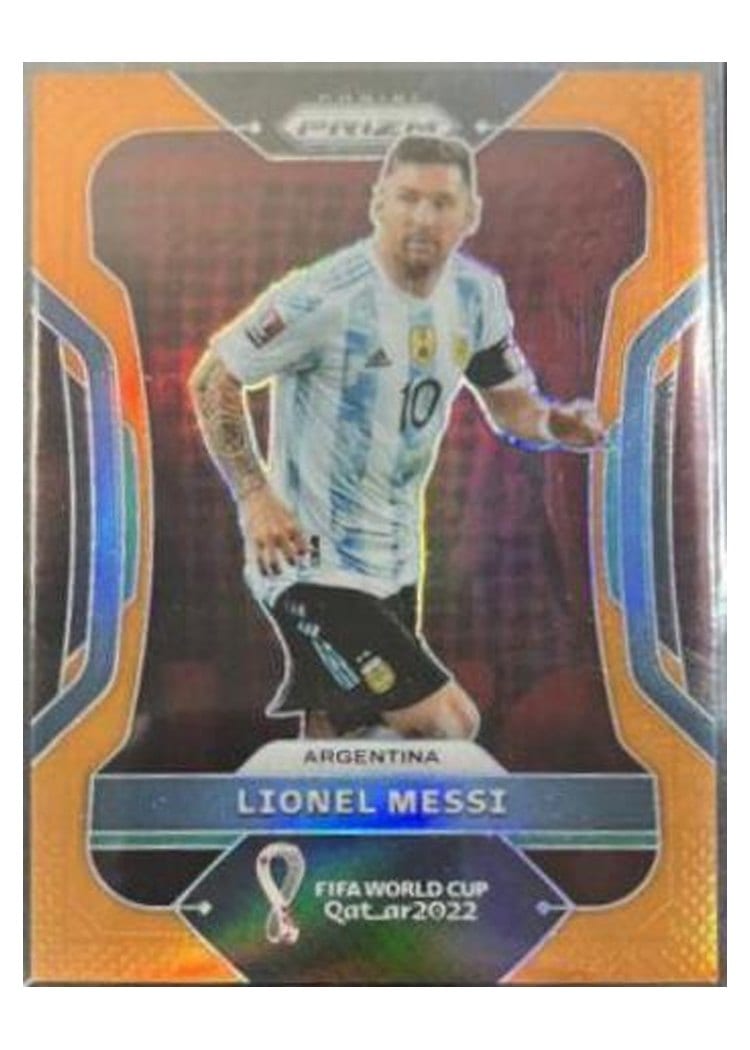 2022 Panini Prizm World Cup Lionel Messi #7 card