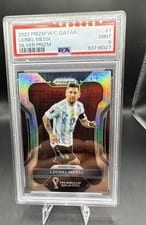 2022 Panini Prizm World Cup Lionel Messi #7 card