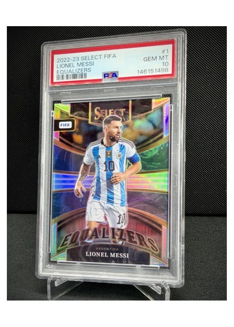 2022 Panini Select FIFA Equalizers Lionel Messi #1 card