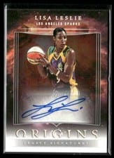 2024 Panini Origins WNBA Legacy Signatures Lisa Leslie #LS-LL card