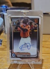 2024 Bowman Chrome Prospects Autographs Lisbel Diaz #CPA-LDI card