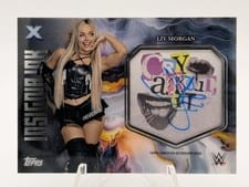 2025 Topps Exalted WWE Wrestling Insignia Ink Liv Morgan #INI-LMN card