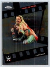 2026 Topps Chrome WWE Focus Reel Liv Morgan #FR-18 card