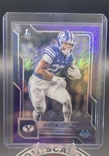 2025 Bowman University Chrome Base Set LJ Martin #108 card