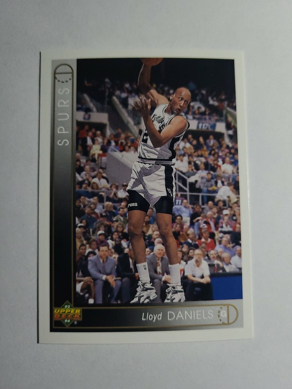 1993-94 Upper Deck Base Set Lloyd Daniels #267 card