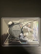 2023-24 SPx Autograph Holograph Rookies Logan Cooley #HGR-LC card