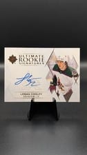 2023-24 Upper Deck Ultimate Collection Ultimate Rookie Signatures Logan Cooley #URS-CO card