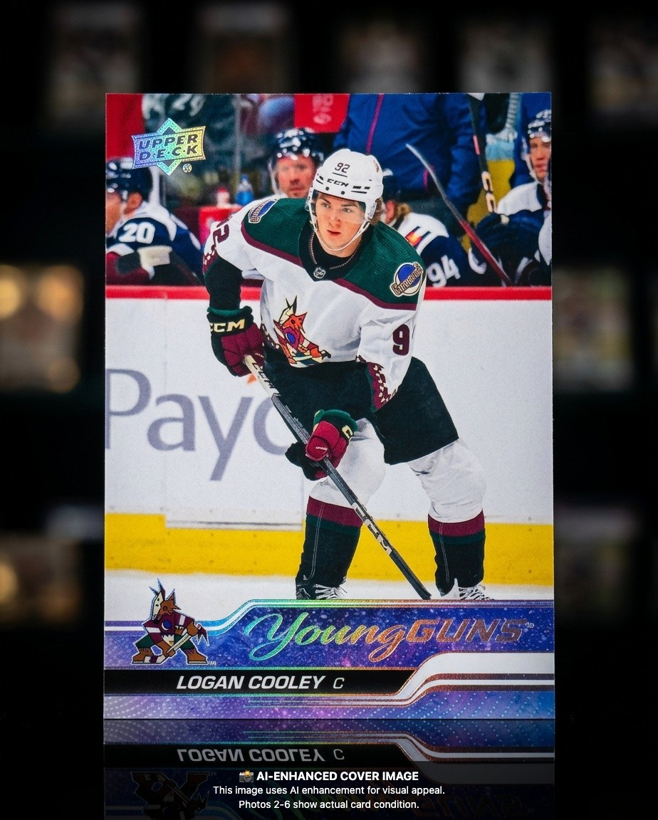 2023 Upper Deck Logan Cooley #701 card
