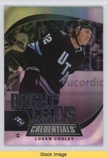 2025-26 Upper Deck Credentials Bright Cellys Logan Cooley #BC-16 card