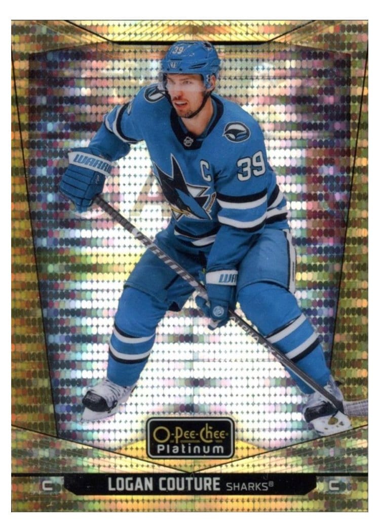 2024-25 O-Pee-Chee Platinum Base Set Logan Couture #185 card